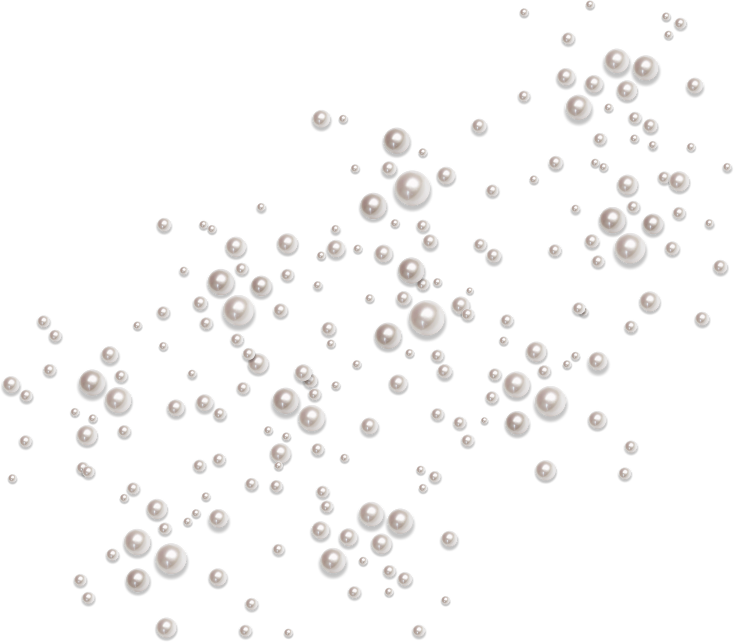 White Pearls Illustration